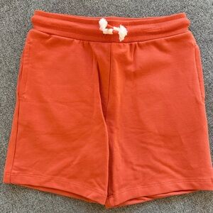 Orange Casual Shorts
